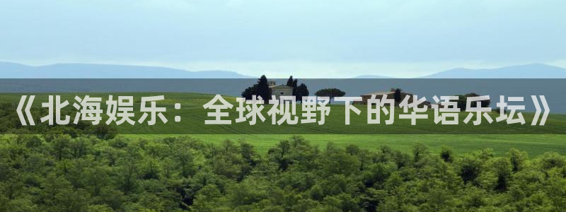 天狮娱乐：《北海娱乐：全球视野下的华语乐坛》
